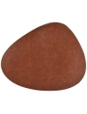 layer set de table 45x37cm aspect cuir marron - fine dining living