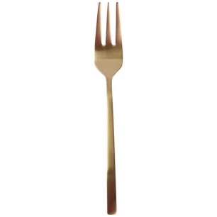 terno set de 6 fourchette 〠gateau mat or - fine dining living