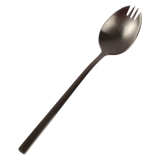 terno set de 6 fourchette apã‰ro 11cm mat noir - fine dining living