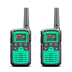 talkies-walkies xt-30 pro c1463, 16 canaux pmr446, vert