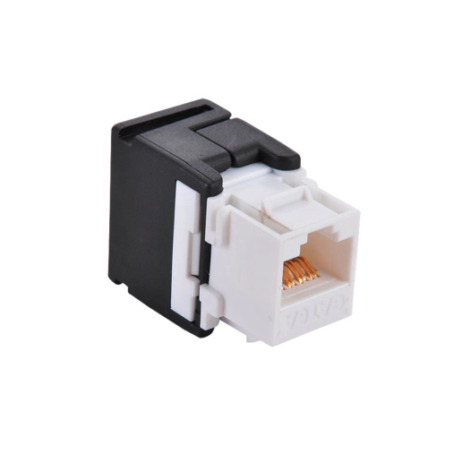 connecteur rj45 utp cat.6 keystone femelle 180°