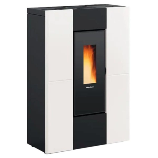 nordica extraflame poêle à granulés marilenaplus5.0.16blanc * - nordica extraflame