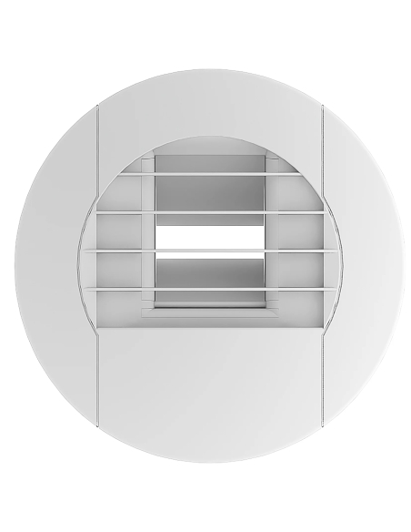 Bouche VMC hygroréglable BEHC 10-45/135 - Cuisine - ø 125mm - 10 à 45 m³/h - Avec cordelette - S&P