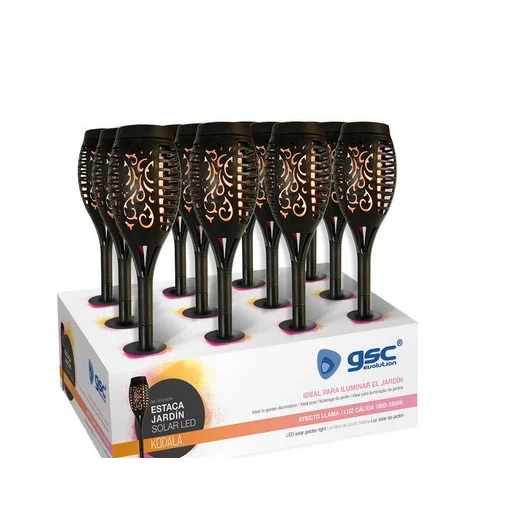 borne solaire kodala led 1600-1800k ip44 garsaco - garsaco