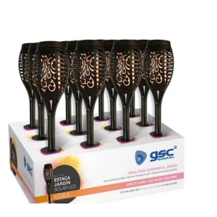 borne solaire kodala led 1600-1800k ip44 garsaco - garsaco