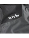 1 veste imperméable graphite et noire trade tech - taille l - scruffs
