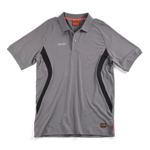 1 polo graphite tech - taille xl - scruffs