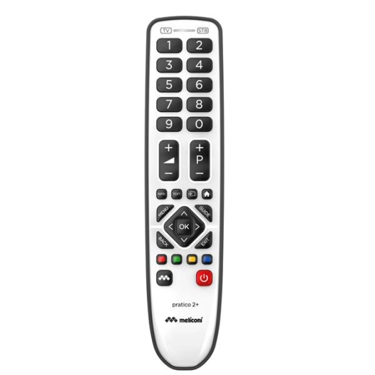 meliconi télécommande universelle pratico2+ - meliconi