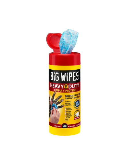 Lingettes Mains BIG WIPES Nettoyage intensif sans eau ni savon - BIG WIPES