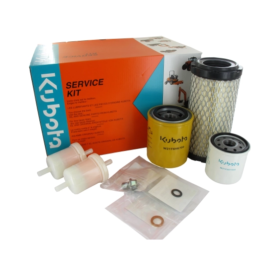 kit entretien 1000 heures pour kubota modèles g23, g23 ii, g23-3, g23, comprenant filtre à huile, filtre à gasoil, filtre à air,