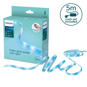 ruban led rvb avec contrôle ip20, 5 m