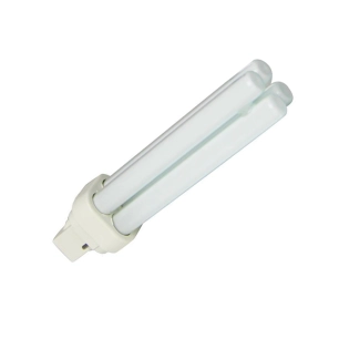 ampoule basse consommation 18w 2 pins g24d-2 830k lumière chaude 150x27mm. basics