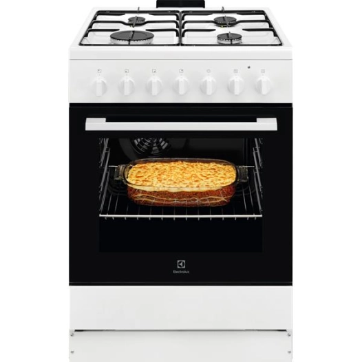 electrolux cuisinière mixte lkk620010w - electrolux