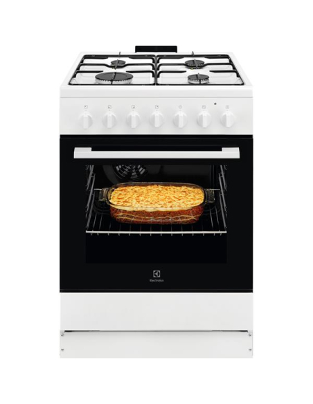 electrolux cuisinière mixte lkk620010w - electrolux