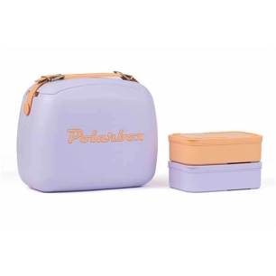 polarbox coolerbag 6l violet incl. 2x lunchbox - billiet ld