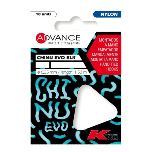 paquet de 10 hameçons chinu evo 6