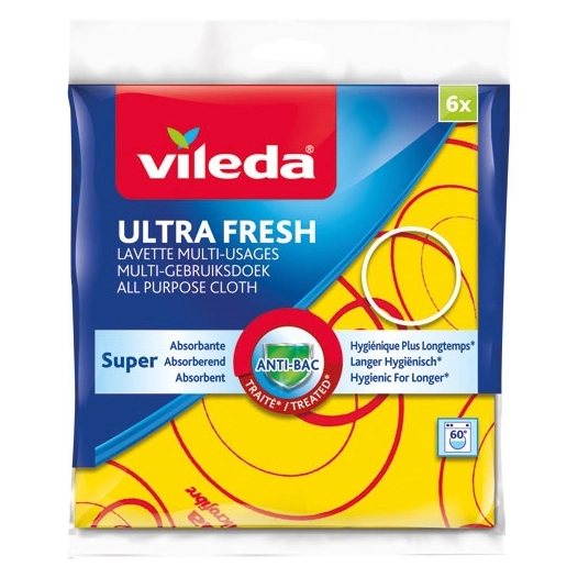 lavette multi-usages x6 - fhp vileda