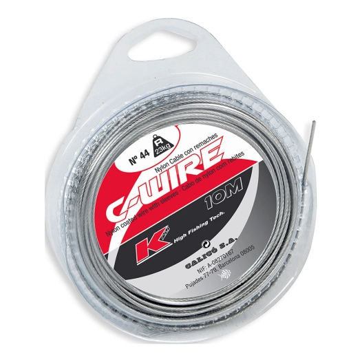 câble acier gaine nylon 10 m