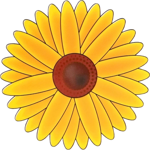 sticker vitre attrape mouches luance x3 tournesol - luance