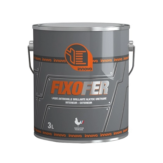 peinture innova fixofer satin blanc 0l75 - innova