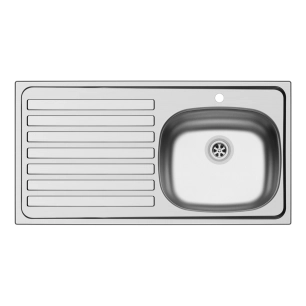 evier a encastrer inox 18/10vg