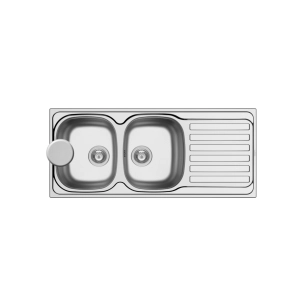 evier a encastrer inox 2c1e