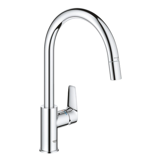 mitigeur evier bauedge chrome