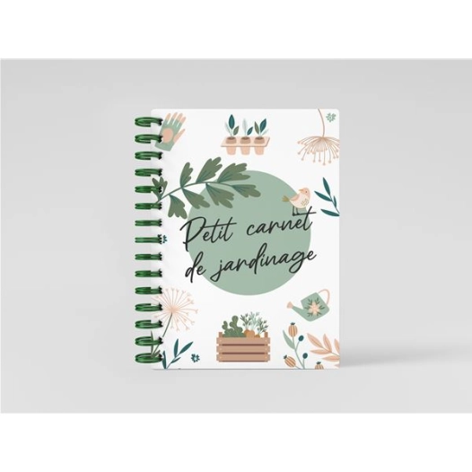 carnet de jardinage 130x180 mm - graine creative