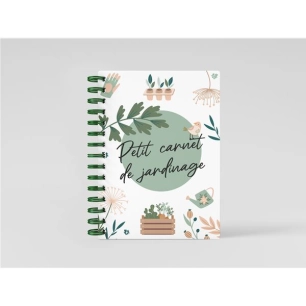 carnet de jardinage 130x180 mm - graine creative