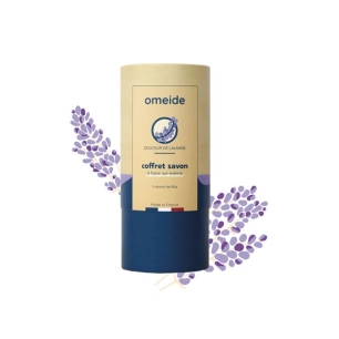 coffret savon omeide - douceur de lavande - graine creative