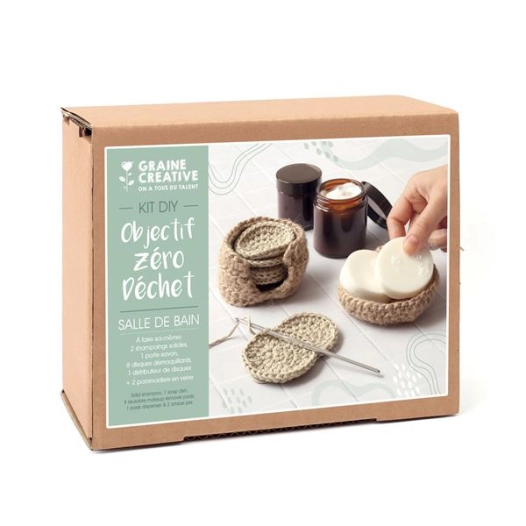coffret zero dechet salle de bain - graine creative