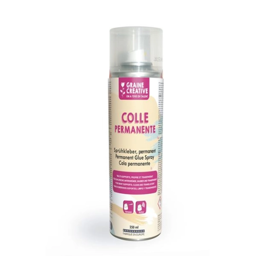 colle definitive spray 303 250ml - graine creative