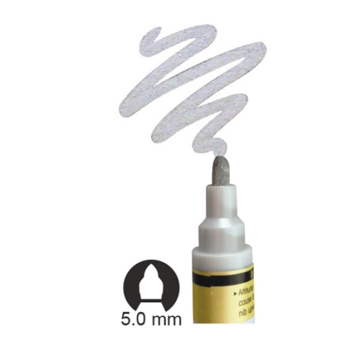 decocolor pointe large argent - graine creative