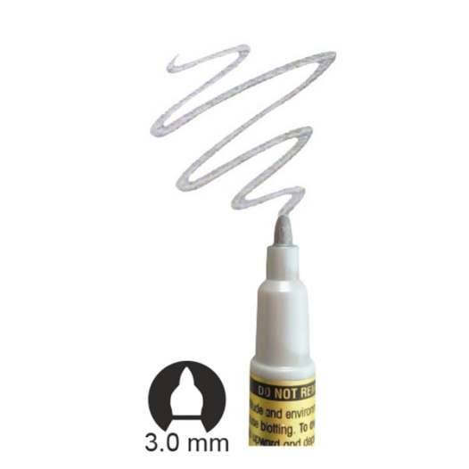 decocolor pointe medium argent - graine creative