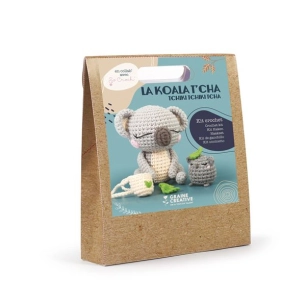 kit amigurumi koala 125 mm - graine creative