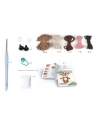 kit crochet biche 170 mm - graine creative