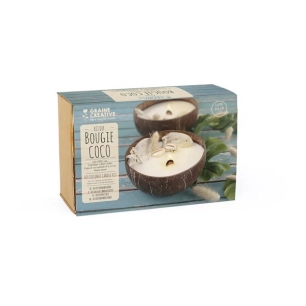 kit diy bougie coco - graine creative
