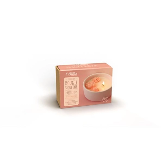 kit diy bougie douceur - graine creative