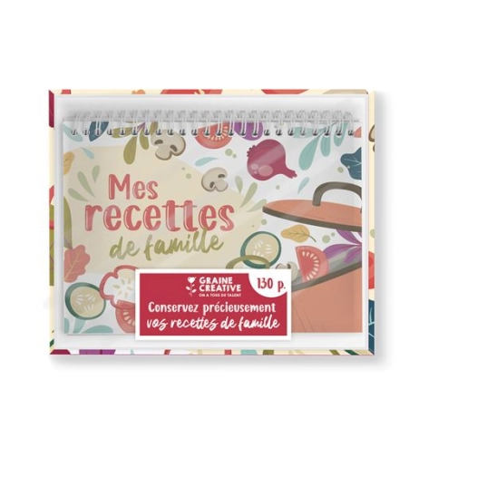 kit mes recettes de famille - graine creative