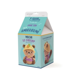 kit minigurumi castor - graine creative