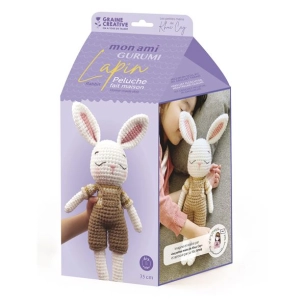 kit mon ami gurumi lapin - graine creative