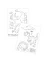 kit plastique dingue accessoires dinosaures - graine creative