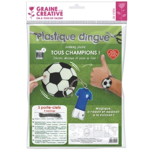 kit plastique dingue football - graine creative