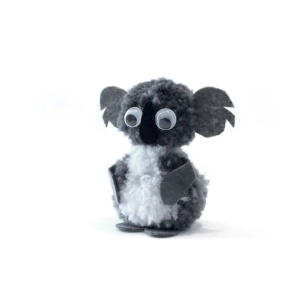 mon doux koala en pompon - graine creative