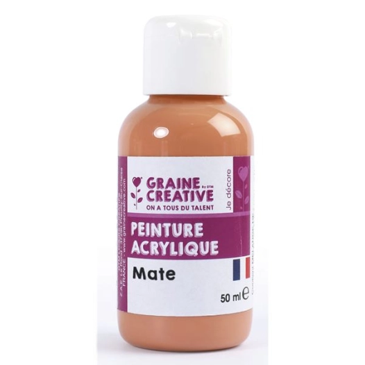 peinture acrylique 50ml peau - graine creative