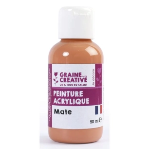 peinture acrylique 50ml peau - graine creative