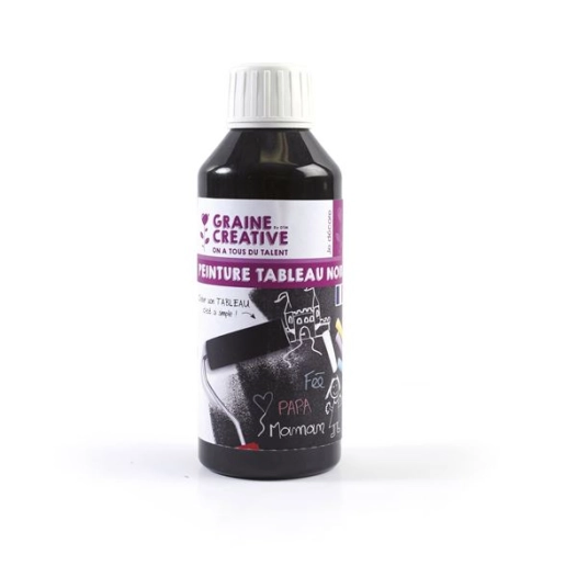 peinture pour tableau noire 250 ml - graine creative