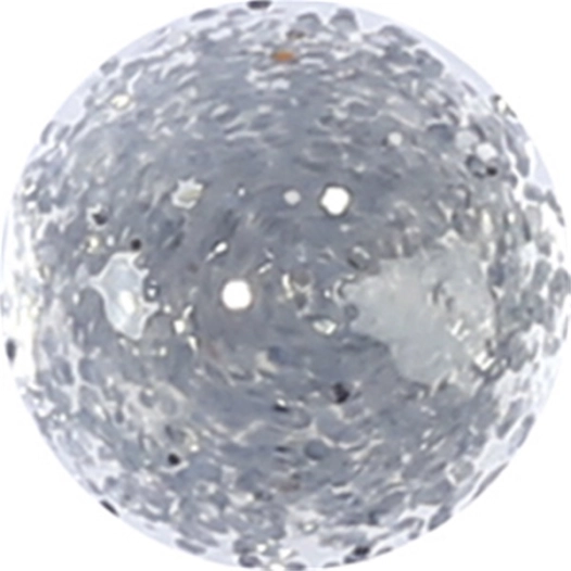 peinture slow & art 30ml argent paillete - graine creative