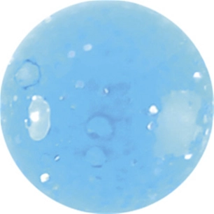 peinture slow & art 30ml bleu paillete - graine creative