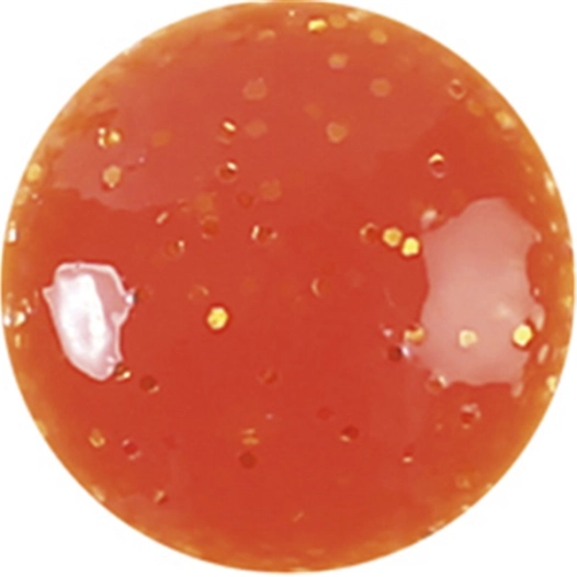 peinture slow & art 30ml orange paillete - graine creative